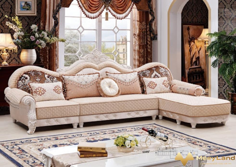 Ảnh 2: Ghế quý phi cổ điển phong cách vintage là một lựa chọn phù hợp cho căn phòng khách. (Nguồn: Internet)