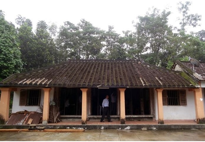 Ảnh 1: Nhà cổ của ông Nguyễn Đình Hoan ở làng Lạc Yên