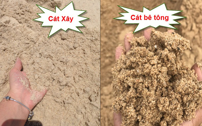 Ảnh 5: Hướng dẫn phân biệt cát bê tông và cát xây dựng