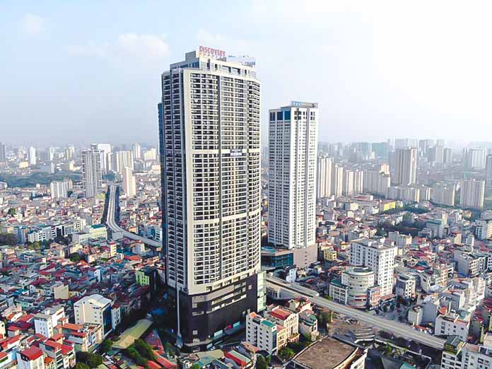 Ảnh 5: Tòa Discovery Complex B - Một trong những tòa nhà cao nhất Hà Nội