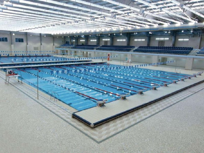 Ảnh 13: Các bể bơi thi đấu được xây dựng phải yêu cầu có từ 8-10 làn bơi
