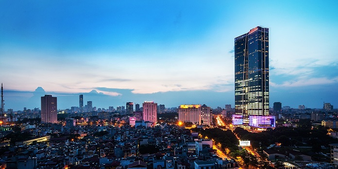 Ảnh 2: Tòa Lotte Center Hà Nội - Một trong những tòa nhà cao nhất Hà Nội