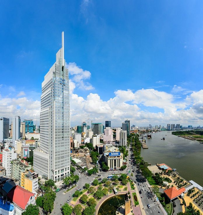 Ảnh 5: Vietcombank Tower - Một trong những tòa nhà cao nhất Sài Gòn