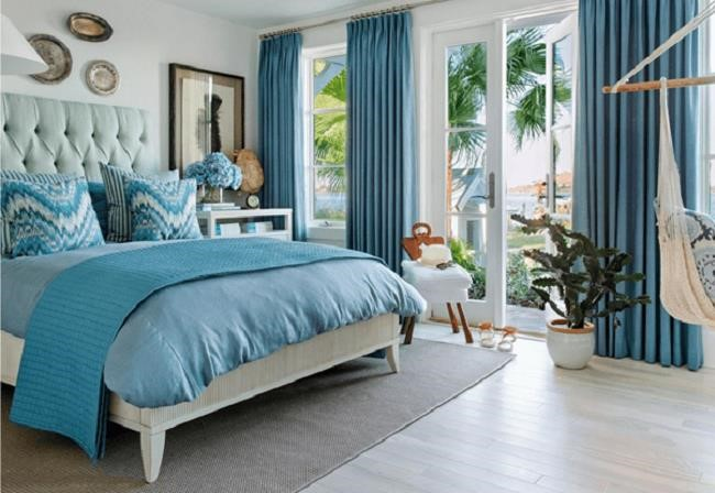 Nên lựa chọn phòng ngủ có màu sáng và tươi sáng để tạo cảm giác thoải mái và thư giãn.