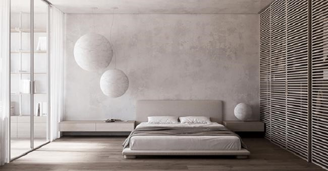 Phòng ngủ thiết kế đơn giản đang được ưa thích rộng rãi trong thời đại hiện nay.