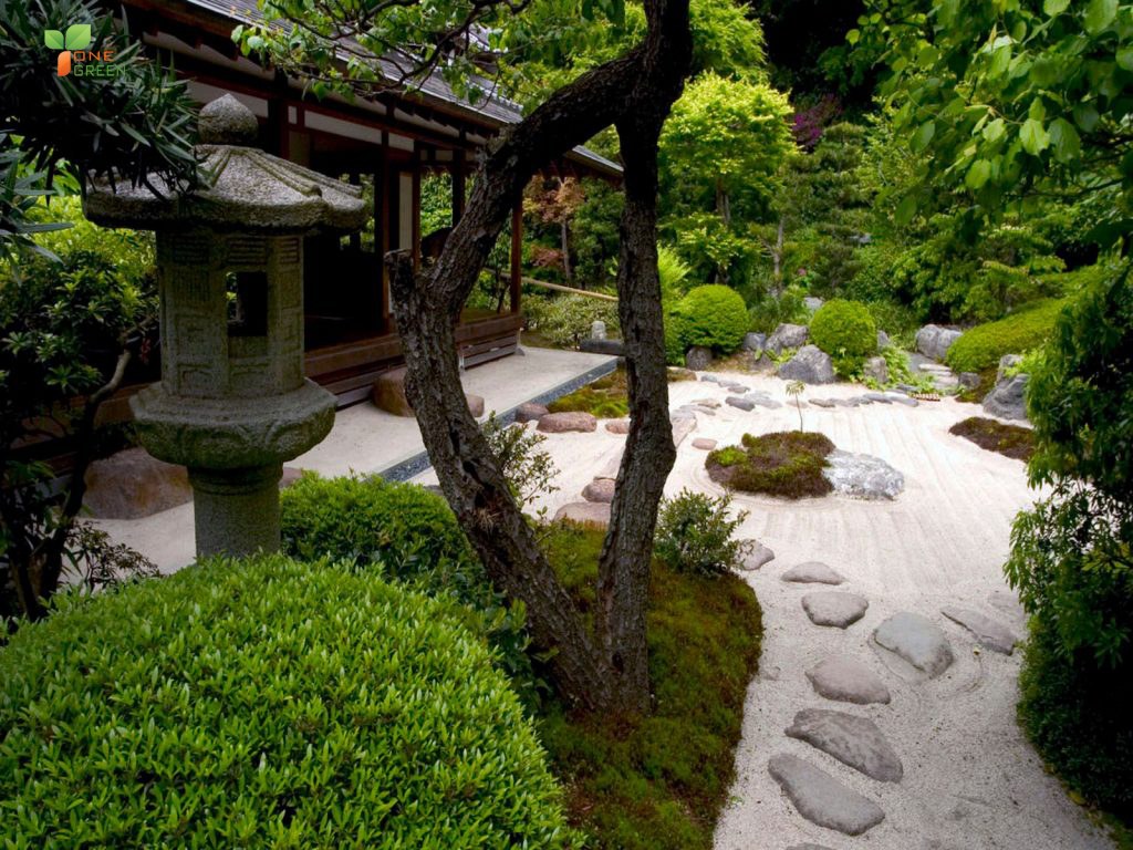 biệt thự sân vườn kiểu Nhật