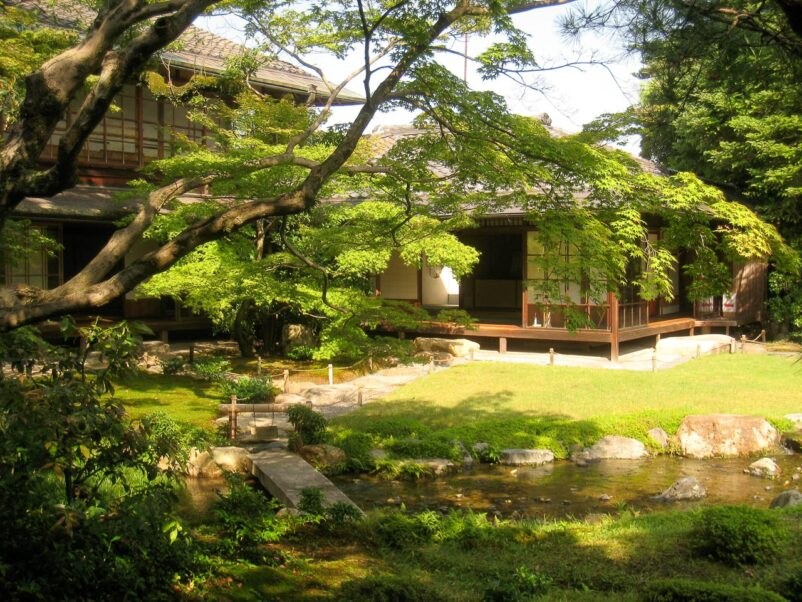 biệt thự sân vườn kiểu Nhật 