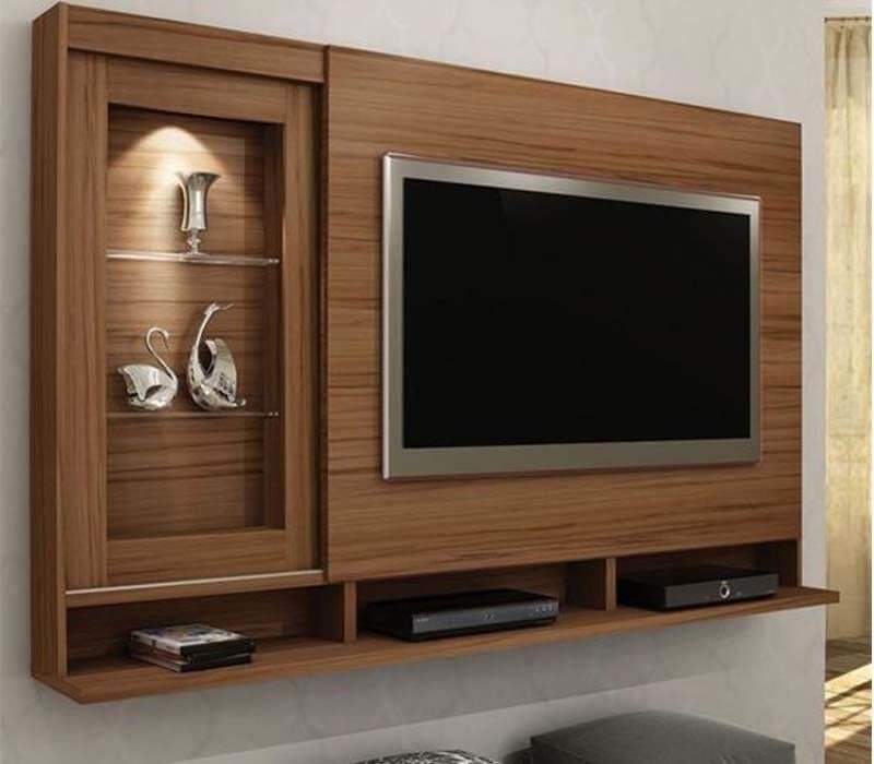 Kệ tivi này được thiết kế độc đáo, đem lại nét mới lạ cho nội thất gia đình.