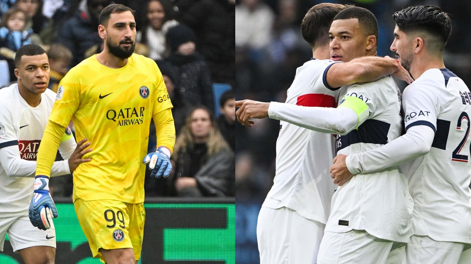PSG player ratings vs Le Havre: Inevitable Kylian Mbappe and impressive  defensive rearguard saves Gigi Donnarumma's blushes after moment of madness  | Goal.com India